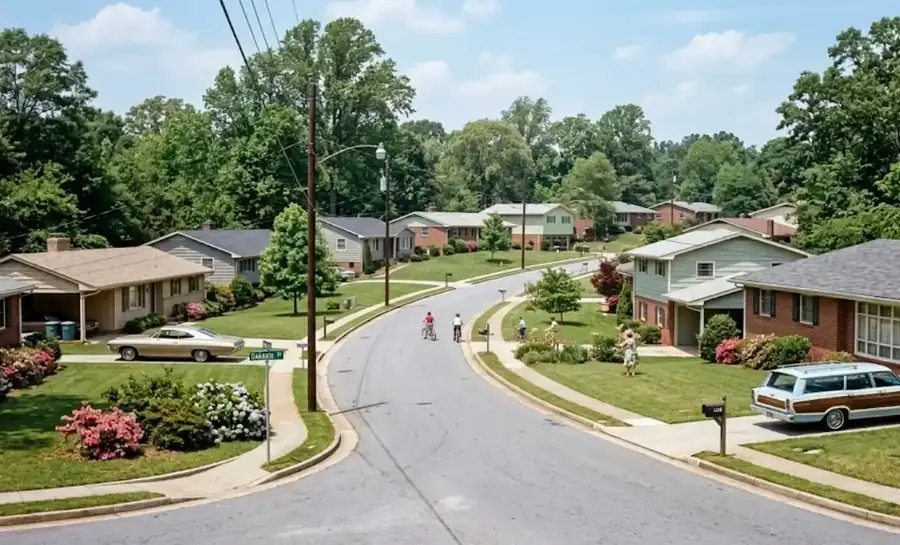 1960s-80s mid-century Smyrna ranch home in Walker Park neighborhood, Cobb County